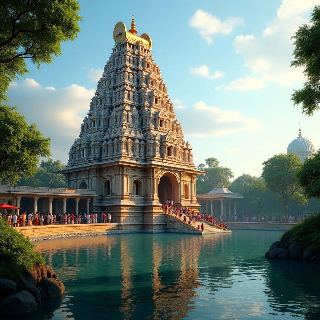 న్యూజెర్సీలోని BAPS స్వామినారాయణ అక్షరధామ్ను సందర్శించిన గుజరాత్ ముఖ్యమంత్రి భూపేంద్ర పటేల్