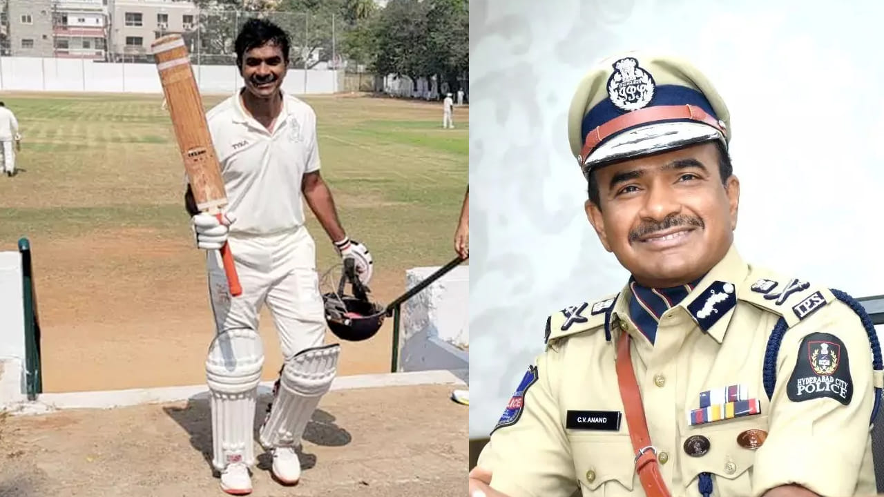 క్రికెట్ మైదానంలో మెరిసిన డీజీపీ సీవీ ఆనంద్, అద్భుత సెంచరీ