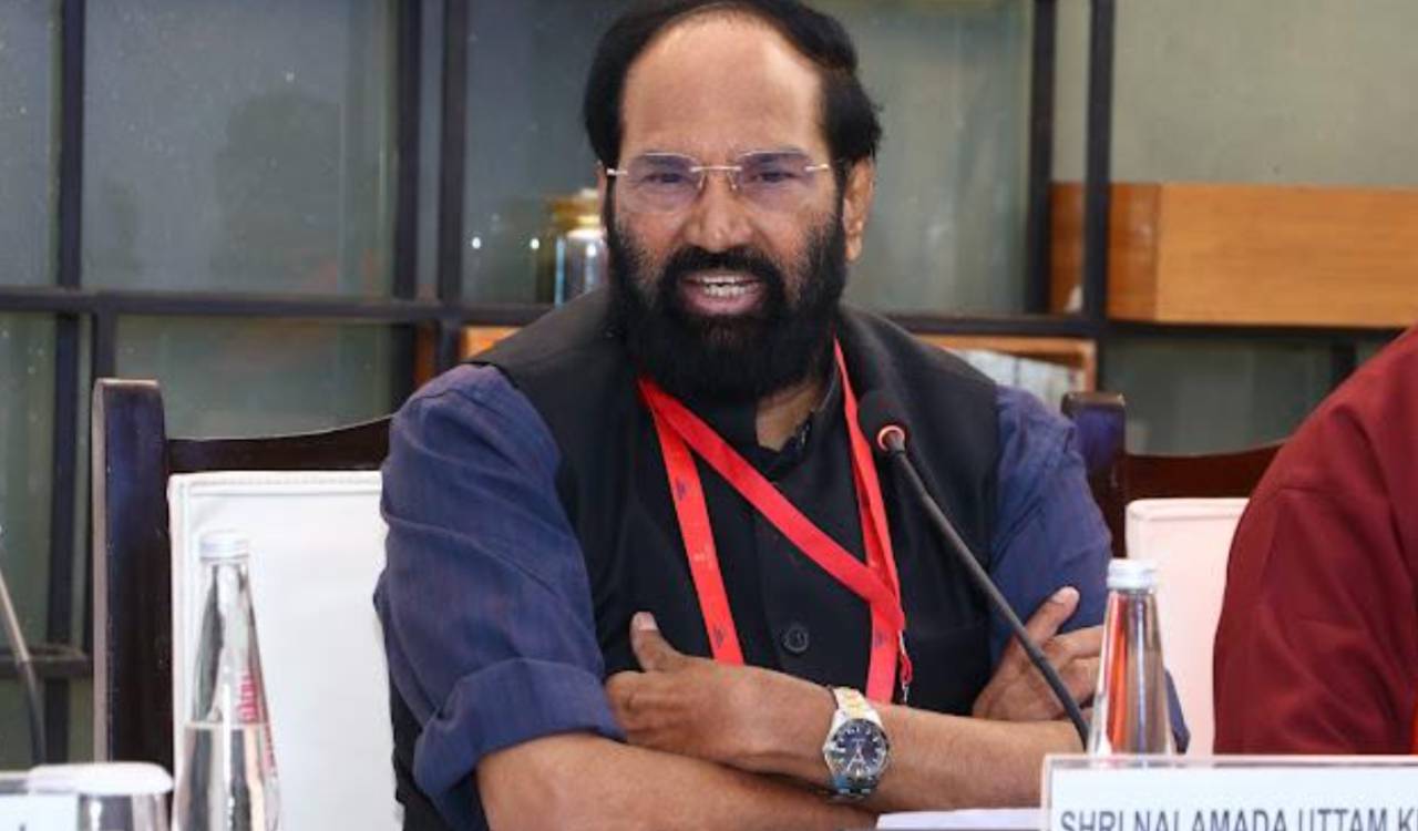 ఏకీకృత జాతీయ జల భద్రతా విధానం కావాలి: మంత్రి ఉత్తమ్ కుమార్ రెడ్డి