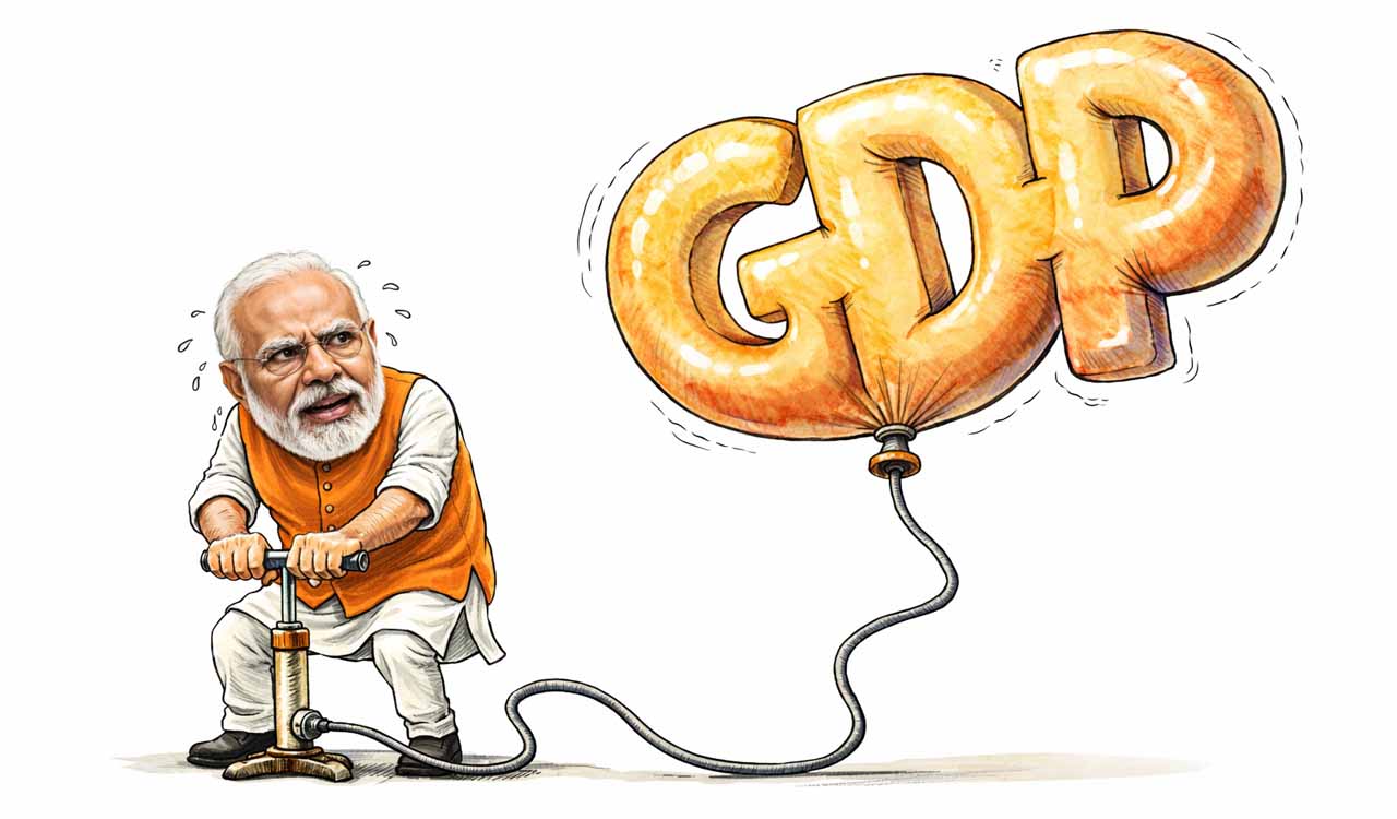 GDP వృద్ధిపై వివాదం: సామాన్యుడి జీవితానికి, గణాంకాలకు మధ్య తేడా
