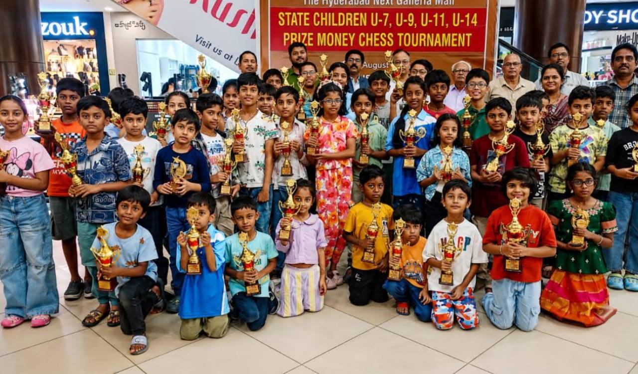 హైదరాబాద్లో ప్రగతి చెస్ టోర్నమెంట్, విజేతలను ప్రకటించిన నిర్వాహకులు