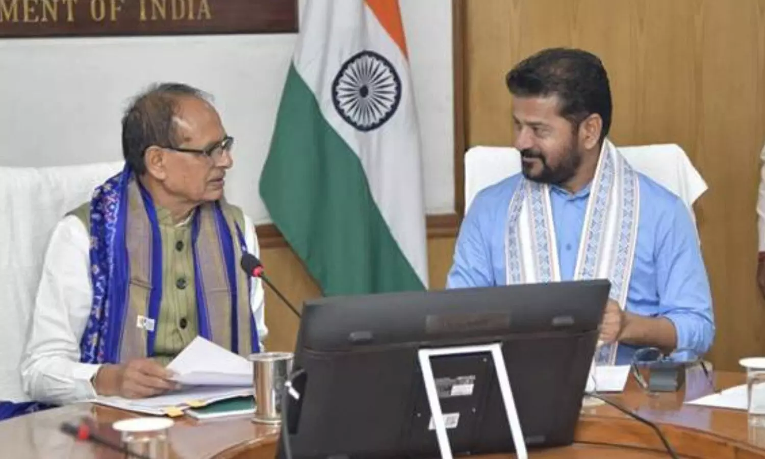 కేంద్ర మంత్రి శివరాజ్ సింగ్తో సీఎం రేవంత్ రెడ్డి భేటీ