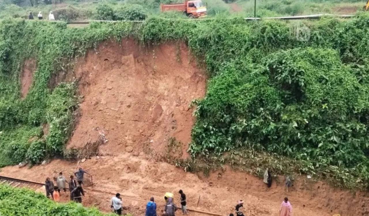 కేరళలో పట్టాలు తప్పిన బిలాస్పూర్-తిరునెల్వేలి ఎక్స్ప్రెస్, ఆరు రైళ్లు రద్దు