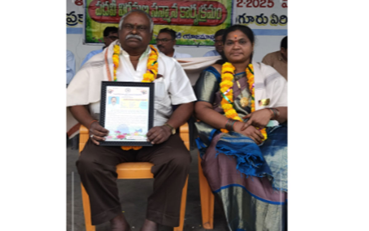 మణుగూరులో హెడ్ ఓవర్మెన్ కోల గురుమూర్తికి ఘన వీడ్కోలు