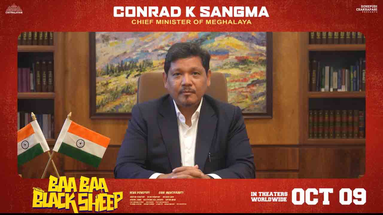 మేఘాలయలో షూటింగ్ జరుపుకున్న తొలి సౌత్ ఇండియన్ చిత్రం 'బా బా బ్లాక్ షీప్'