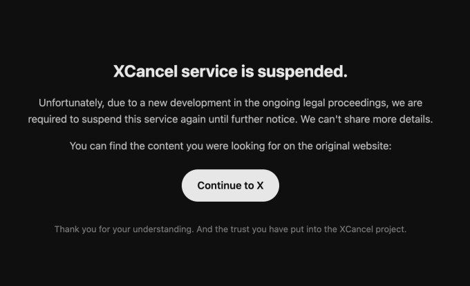 Nitter, XCancel సేవలు నిలిపివేత: X చట్టపరమైన చర్యల ప్రభావం