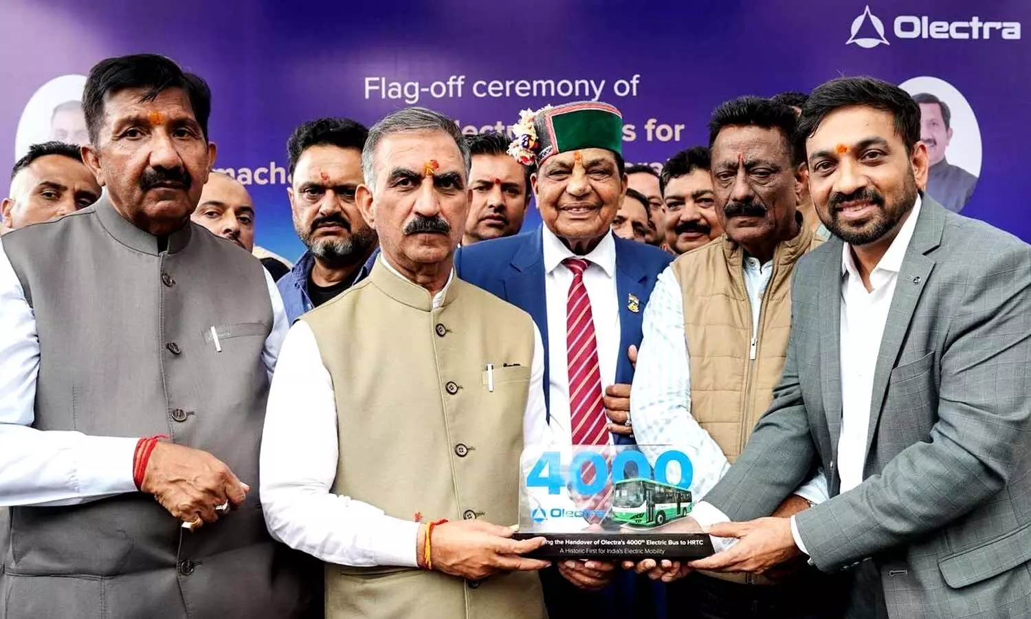 ఒలెక్ట్రా 4,000 ఎలక్ట్రిక్ బస్సులను మోహరించిన భారతదేశంలో మొదటిది