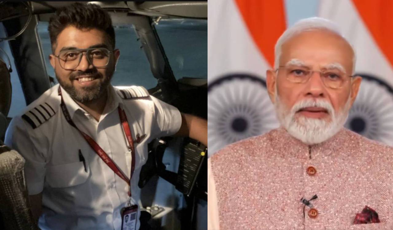 ఫ్లై దుబాయ్ పైలట్ కెప్టెన్ స్మిత్ మచ్చార్ను ప్రశంసించిన ప్రధాని మోదీ