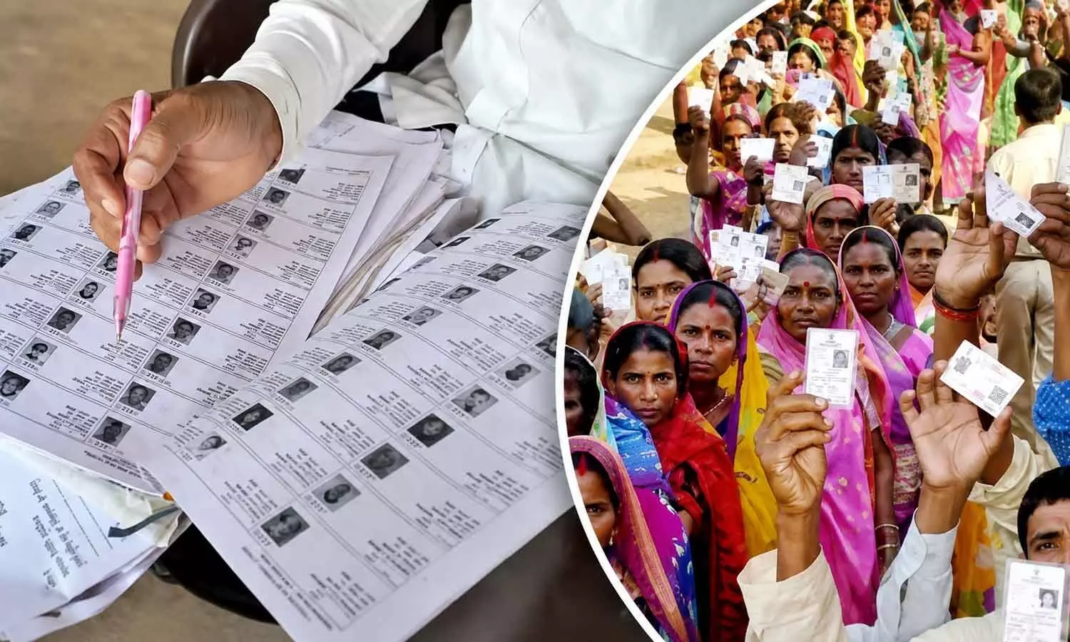 రాజేంద్రనగర్ ఎన్నికల ప్రక్రియలో నమోదు కాని ఓటర్ల పేర్లు