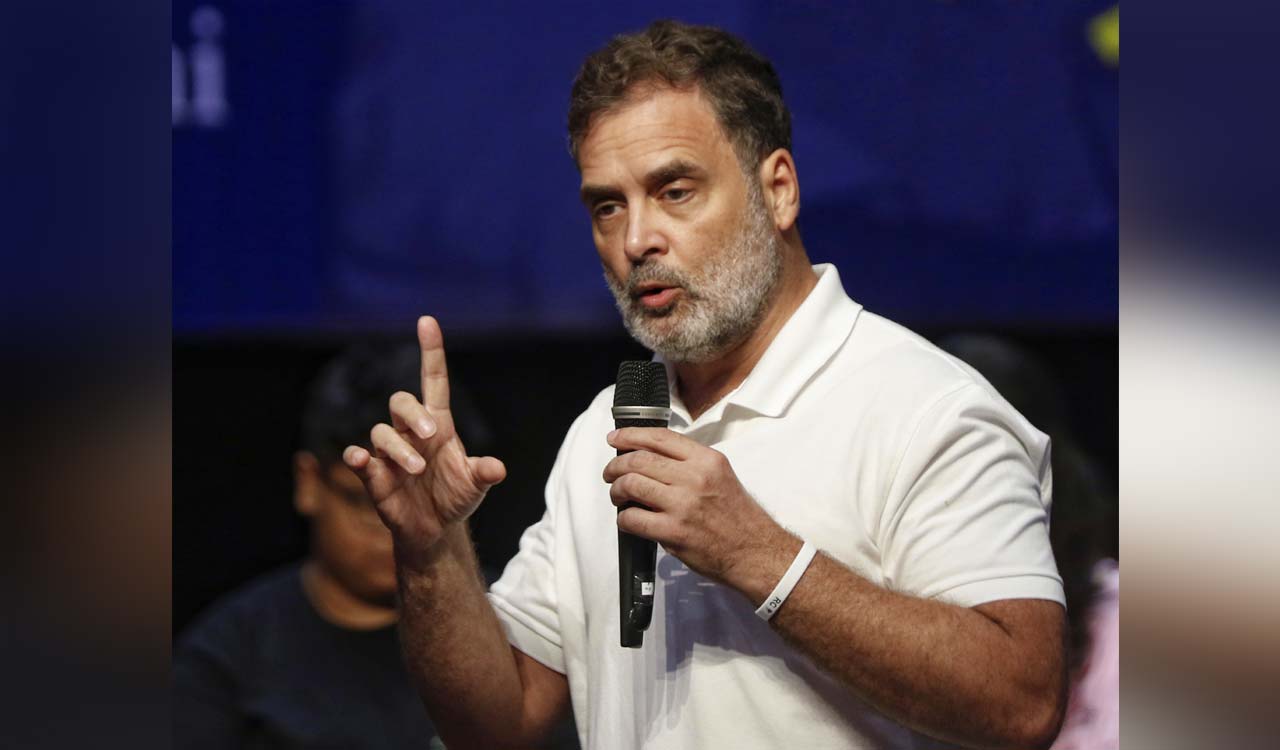 రాయ్‌బరేలిలో వ్యాపారుల సమస్యలను విన్న రాహుల్ గాంధీ