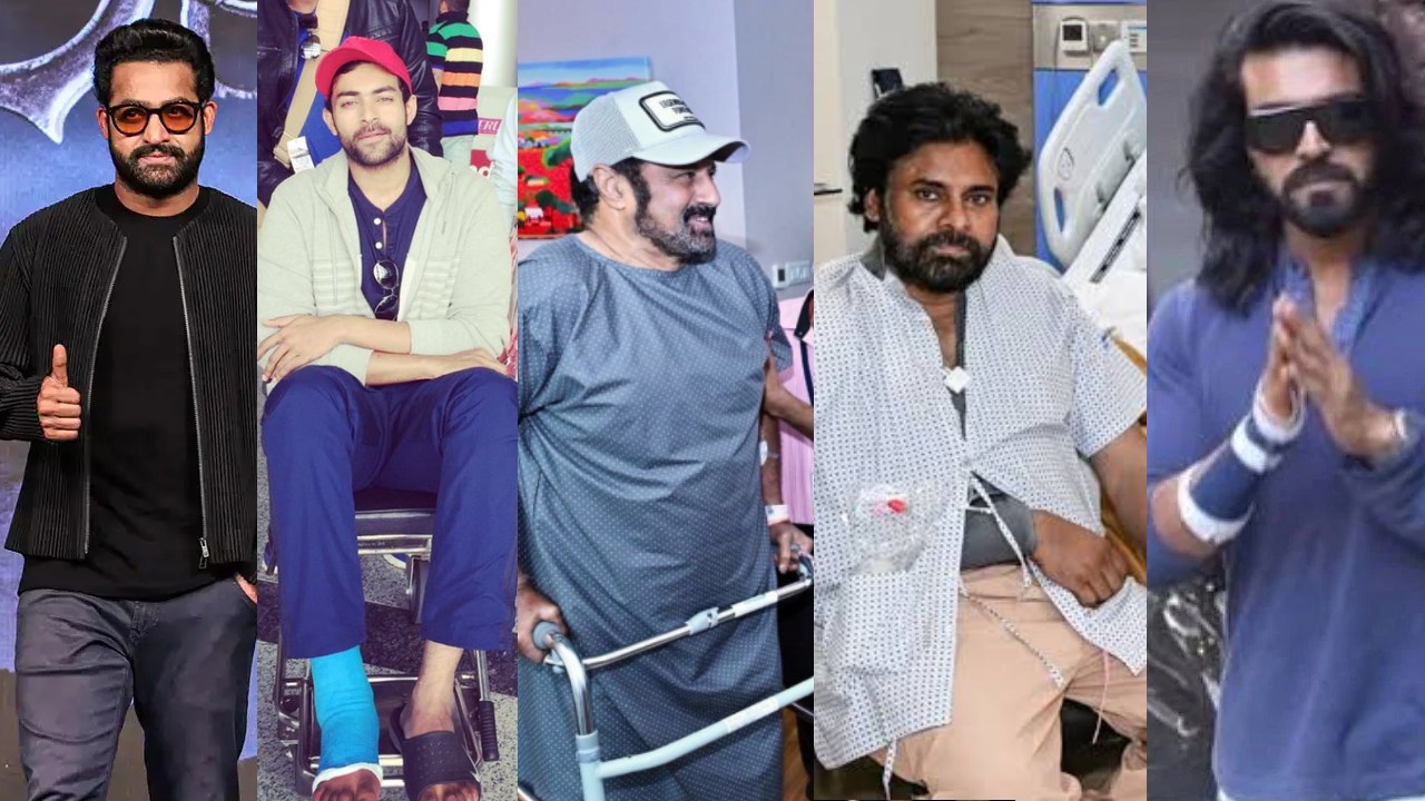 టాలీవుడ్ హీరోల వరుస గాయాలు: షూటింగ్లకు బ్రేక్