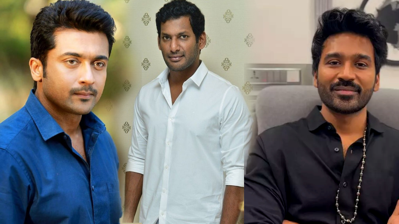 తమిళ రాజకీయాల్లోకి హీరోలు: ధనుష్, విశాల్, సూర్య వ్యూహాలు