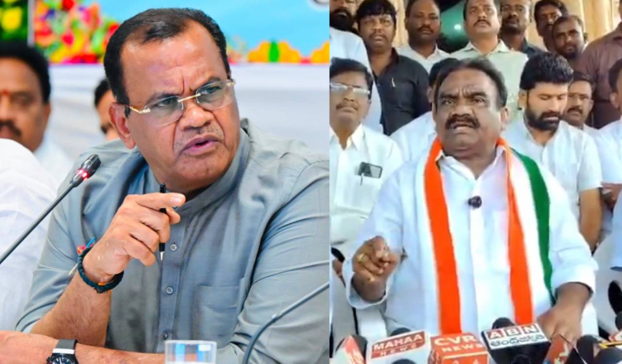 తుంగతుర్తిలో మంత్రి వెంకట్ రెడ్డి, ఎమ్మెల్యే సామ్యూల్ వర్గాల ఘర్షణ