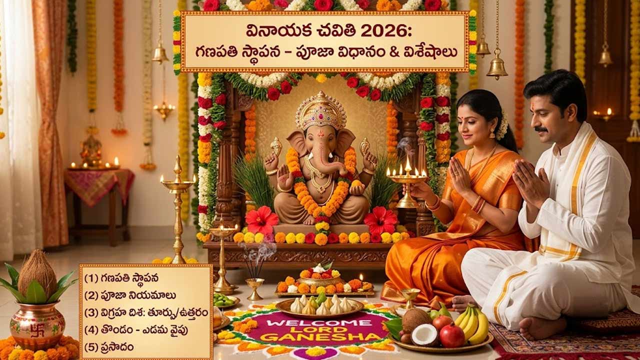 వినాయక చవితి: ఇంట్లో గణపతిని ప్రతిష్ఠించేటప్పుడు పాటించాల్సిన నియమాలు