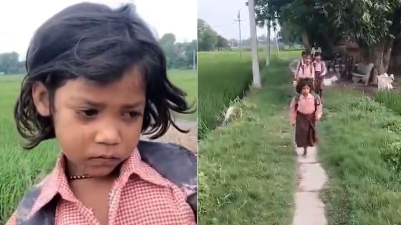 యూపీ: ఒంటికాలితోనే బడికి వెళ్తున్న ఏడేళ్ల రాగిణికి ప్రభుత్వ సాయం
